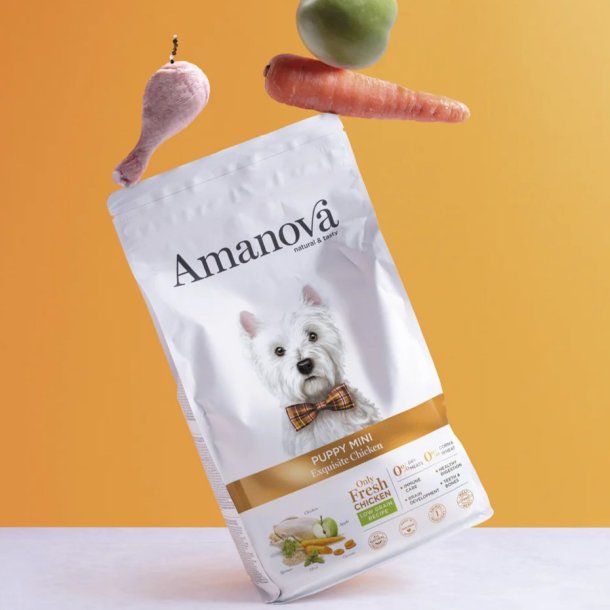 Amanova - Uds�gt Kylling, Hvalpefoder til store hunde