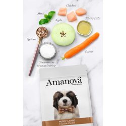 Amanova - Uds�gt Kylling, Hvalpefoder til store hunde
