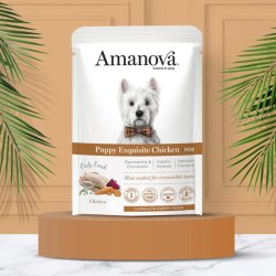 Amanova - Uds�gt Kylling, Kornfrit v�dfoder til hvalpe