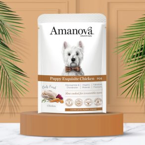 Amanova - Uds�gt Kylling, Kornfrit v�dfoder til hvalpe