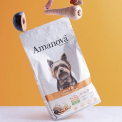 Amanova - Uds�gt Kylling, Voksen hundefoder til sm� hunde
