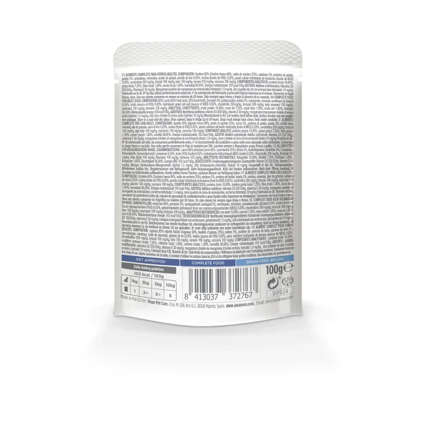 Amanova - Velsmagende Lam &amp; Gr�skar, Kornfrit v�dfoder til voksne hunde