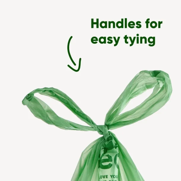 Beco - Recycled Mint Poop Bags m. h�ndtag, 120 stk.