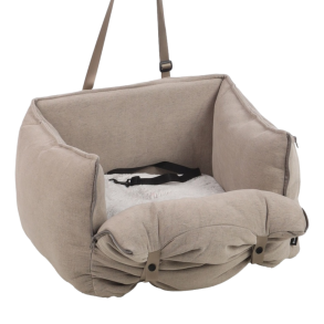 Flamingo - Monica Bils�de til hunden, Beige 55x48x32cm