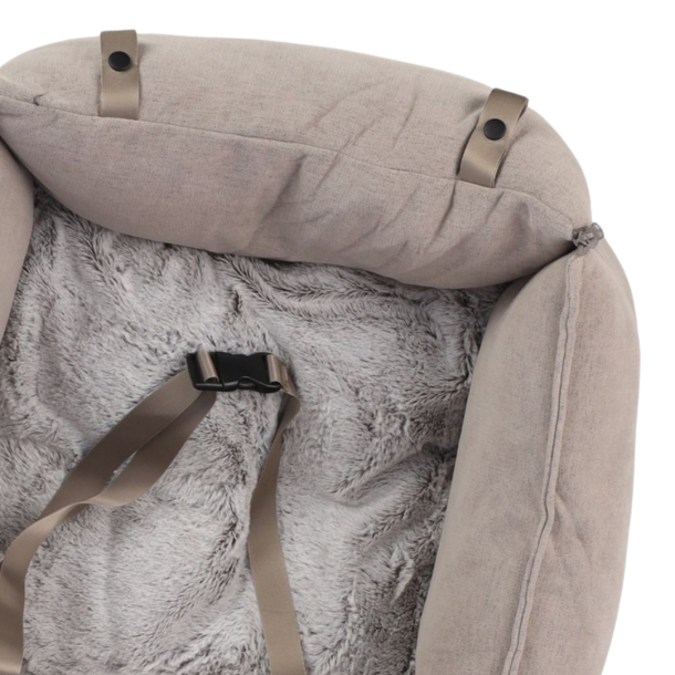Flamingo - Monica Bils�de til hunden, Beige 55x48x32cm