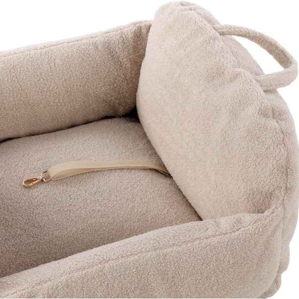 Flamingo - Clifford Bils�de til hunden, Beige 60x60x33CM