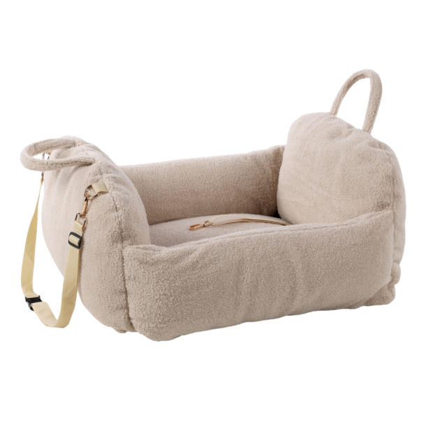 Flamingo - Clifford Bils�de til hunden, Beige 60x60x33CM