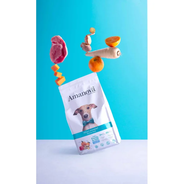  Amanova -  Iberico Gris, Kornfrit voksen hundefoder