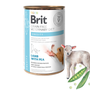 Brit - GF Vet Diet V�dfoder, Overv�gt - 400 g