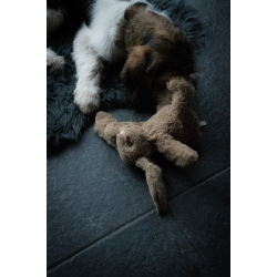 Beroligende hundebamse bunny m. hjerteslag 