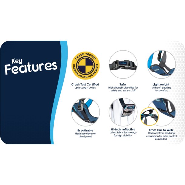 CarSafe Crash Tested Hundesele