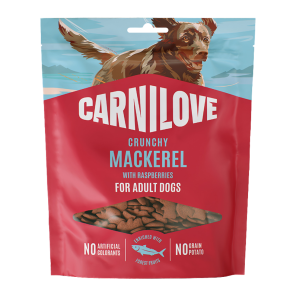 Carnilove - Crunchy Snack, Makrel & Hindb�r, 200 gram