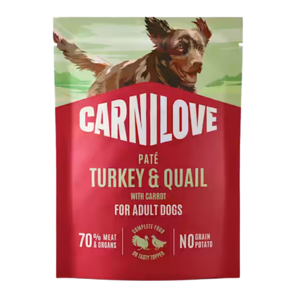 Carnilove - Pouch Pat�, Kalkun, Buffalo &amp; Rosenblade, 300 gram
