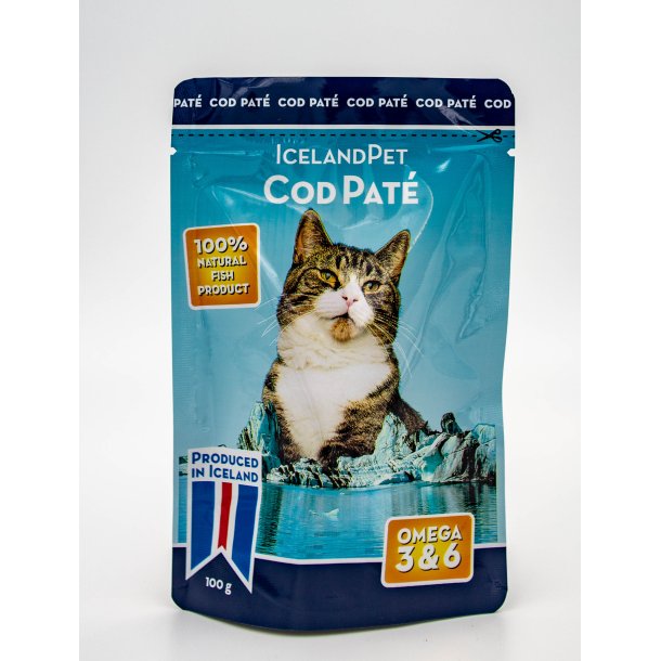 Iceland Pet - Pat� V�dfoder Med Torsk
