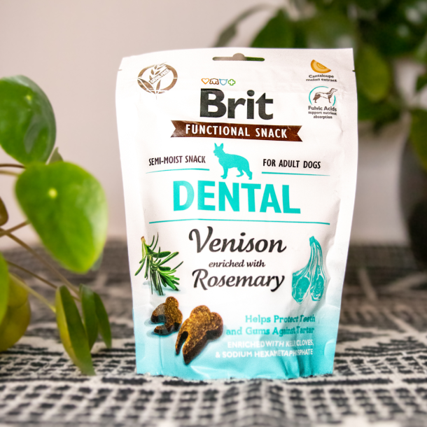 Brit Care Functional Dental, Vildt &amp; Rosmarin - 150 g
