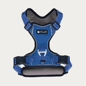 Petlando Outdoor Hundesele - Navy/gr