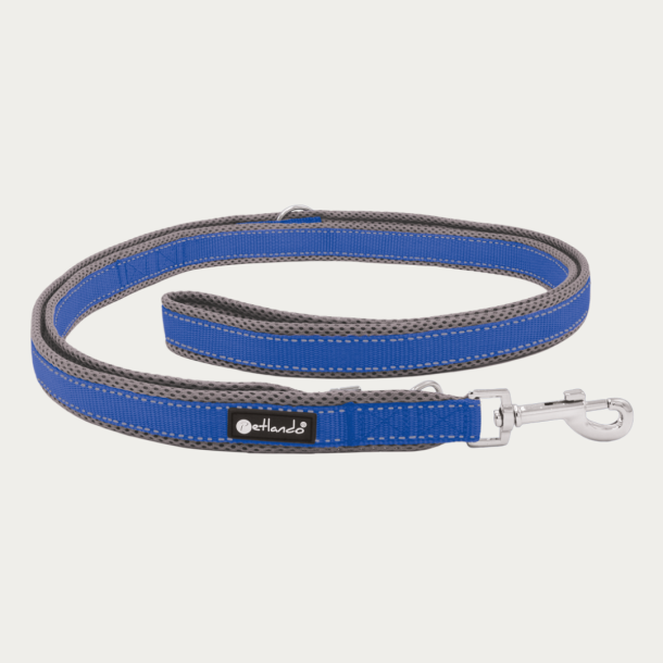 Petlando Outdoor Justerbar Hundesnor - Navy/gr