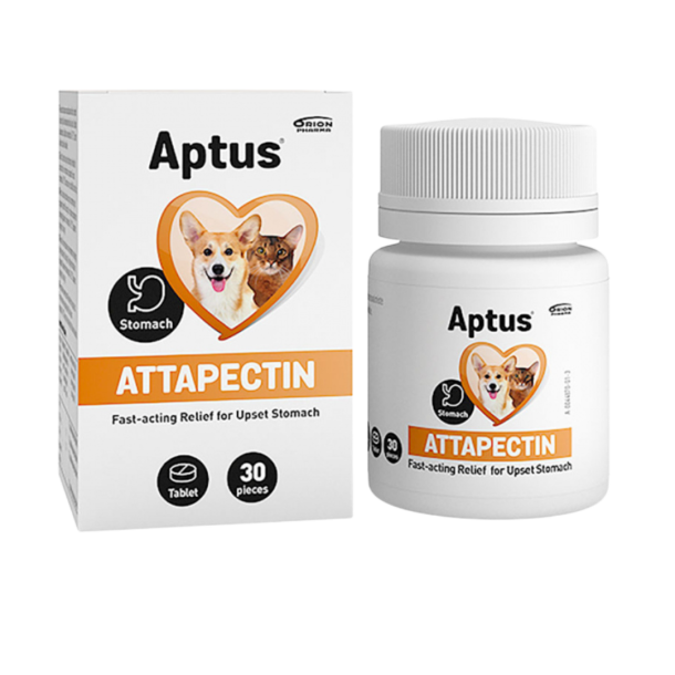 Aptus Attapectin til mave/tarm, Tabletter 30 stk