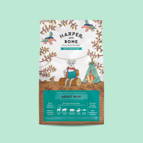 Harper & Bone - Wild Mountain, Kornfrit voksen hundefoder til sm� hunde