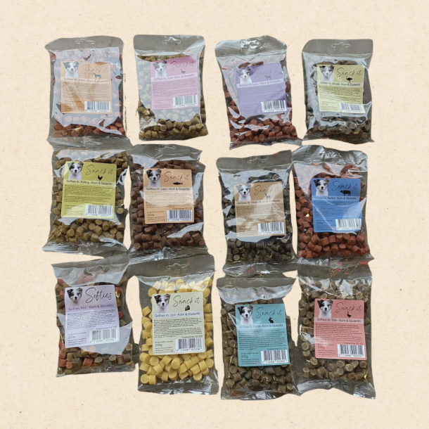 Snack'it - Softies Godbidder - Kanin, 200 gram