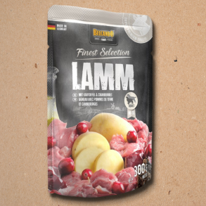 Belcando pounch vdfoder - Lam med kartoffel & tranebr - 300 gram