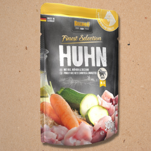 Belcando pounch vdfoder - kylling med ris, squash &amp; gulerod 300 gr.