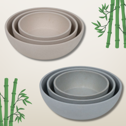 District 70 - Bambus hundeskl m. antislip bund 