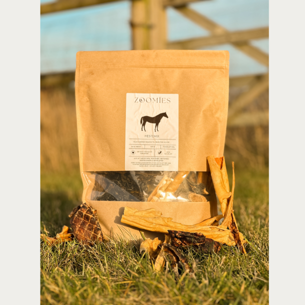 Zoomies Natursnacks - HesteMix, 500G