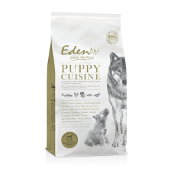 EDEN 80/20 Hvalpe Cuisine - Laks, Kylling, kalkun &amp; And