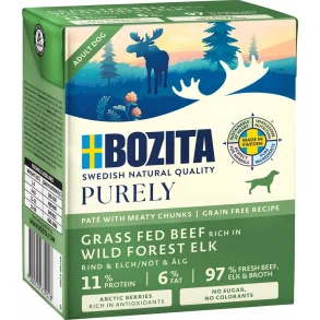 Bozita - Purely Pate, Vild Skovelg - 370g