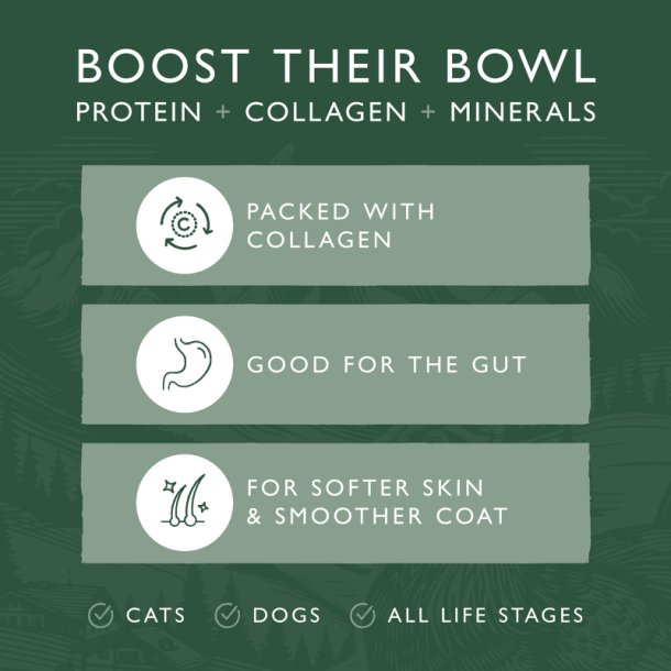 Bone Broth Fra Fritgende Hns - 500 ml