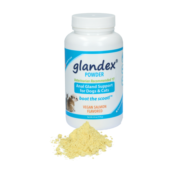 Glandex powder outlet