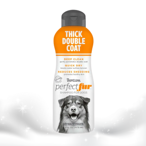 Tropiclean - Perfect Fur - Tyk dobbelt pels shampoo, 473ml