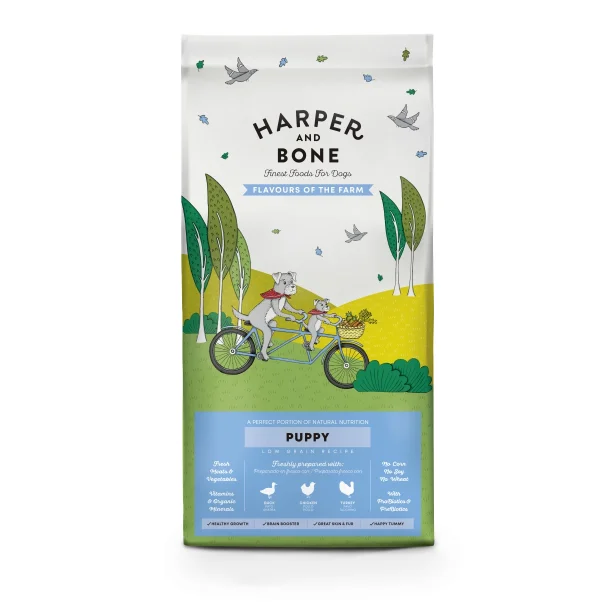 Harper &amp; Bone - Flavours Of The Farm, Hvalpefoder