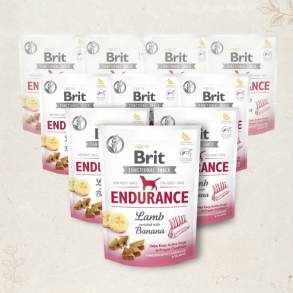 Favoritpakke - Brit Care Functional Endurance, Lam & Banan - 10 X 150 g
