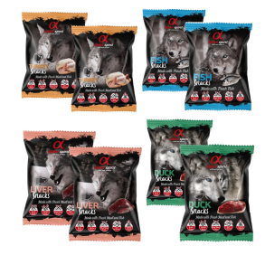 Snackcombo - Alpha Spirit 8 x 50 gram 