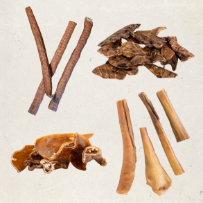 SnackCombo - Lammelunger, Krondyrhud, Hestepandebrask, Oksekdstnger