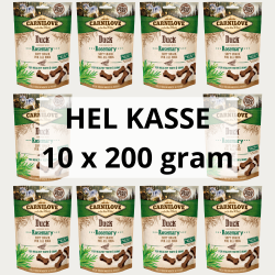 HEL KASSE - Carnilove Semi-Moist Godbidder, And &amp; Rosmarin - 10 x 200 gram