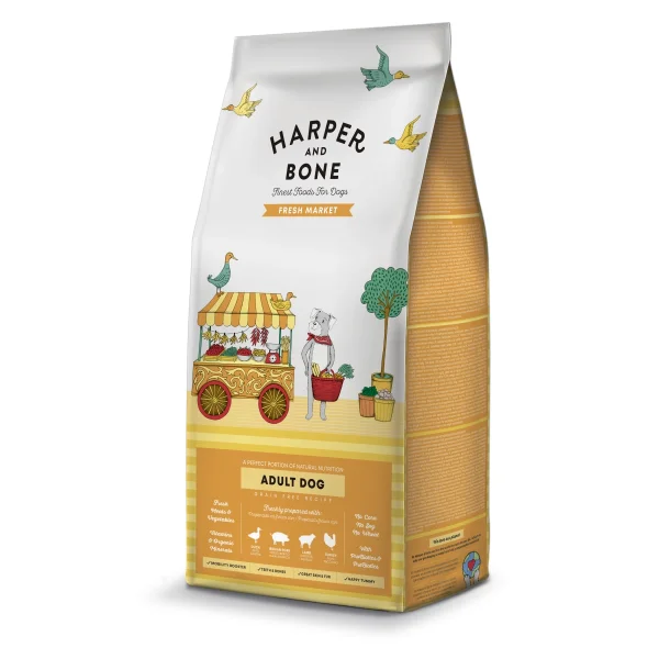 Haper &amp; Bone - Fresh Market, Kornfrit voksen hundefoder