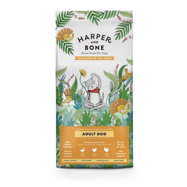 Harper &amp; Bone - Flavours Of The Farm, Voksen hundefoder