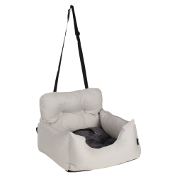 Flamingo - Jakey Bils�de til hunden, Lysegr� 55x55x20cm