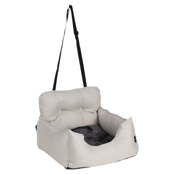 Flamingo - Jakey Bils�de til hunden, Lysegr� 55x55x20cm