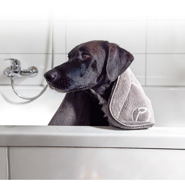 Petlando - Superdry Hundeh�ndkl�de med lommer, Ekstra absorberende