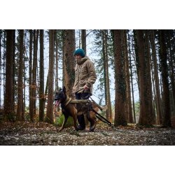 WD solid collar - justerbart velcro halsbnd