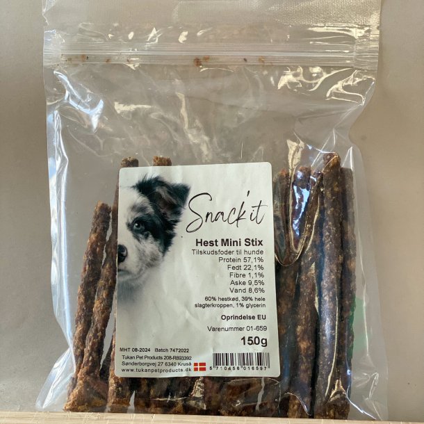 Snack'it - Mini Stix Med Hest, 200 g 
