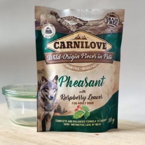 Carnilove Pouch Paté, Fasan og Hindbr - 300 gram