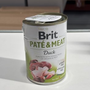 Defekt emballage: Brit Pat� & Meat V�dfoder, And - 400 g 