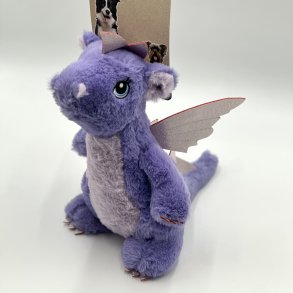 Ozami - Dino Bamse med Vinger, Lilla - 34cm