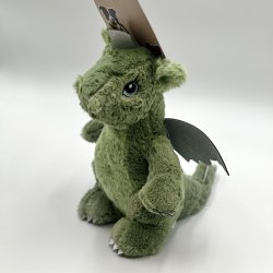 Ozami - Dino Bamse med Vinger, Gr�n - 34cm