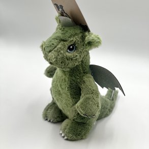 Ozami - Dino Bamse med Vinger, Gr�n - 34cm